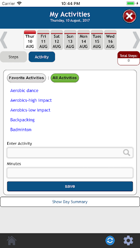 MyHealthCheckup Screen 2