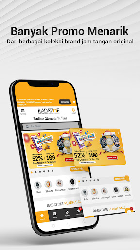 Android application RADATIME Jam Tangan Original screenshort