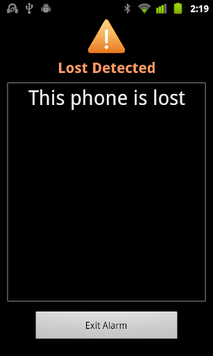Keep bluetooth from lost Screen 2