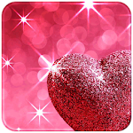 Cover Image of Herunterladen Pink Love Diamond Heart 1.1.11 APK