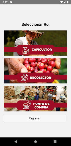 App del Café Screen 2