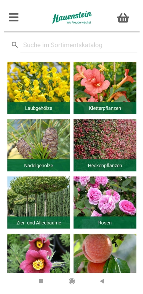 Android application Hauenstein - Preisliste B2B screenshot