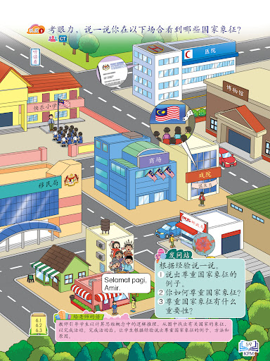 Android application 六年级道德教育 screenshort
