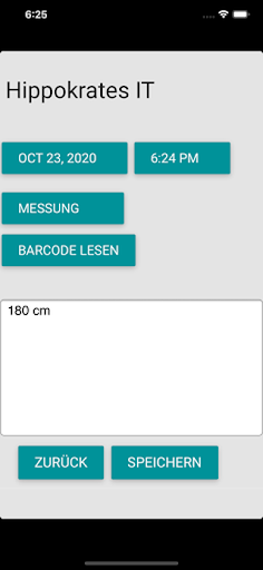 Hippokrates App2 Screen 2