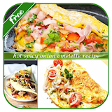 Hot Spicy Onion Omelette Recipe icon