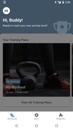 MY FITNESS PROJECT Screenshot 1 - AppWisp.com