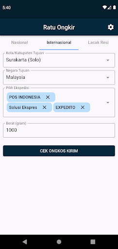 Ratu Ongkir  Cek Lacak Resi