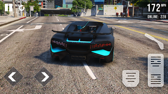 Car Driving Bugatti Game 3D
