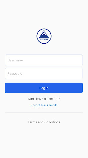 Android application Sikkim Milk Mitra screenshort