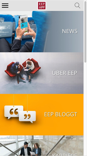 Android application EEP App screenshort