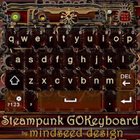 Steampunk GO Keyboard Theme