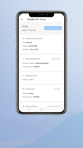 OPMSA App profesionales Screen 2