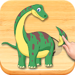 Cover Image of Скачать Dino Puzzle for Kids Full Game  APK