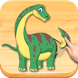 Значок приложения "Динозавры пазлы, полная версия"