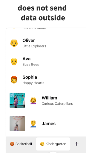 Screenshot of Name List - Remember the name
