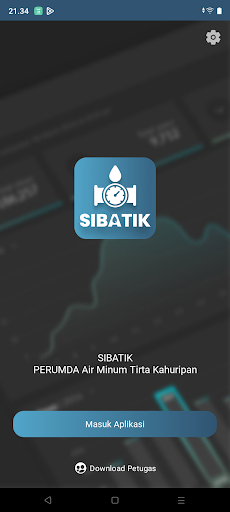 Android application SIBATIK - Bacameter Kahuripan screenshort