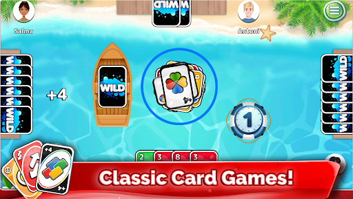 Android application Crazy 8 - Friends Card Party screenshort