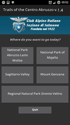Trails of the Centro Abruzzo Screen 2