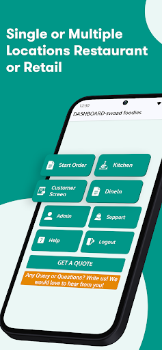 Android application RoyalPOS - Restaurant & Retail screenshort