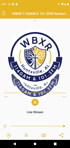 WBXR AM1140 & FM101.3 Radio Screen 3