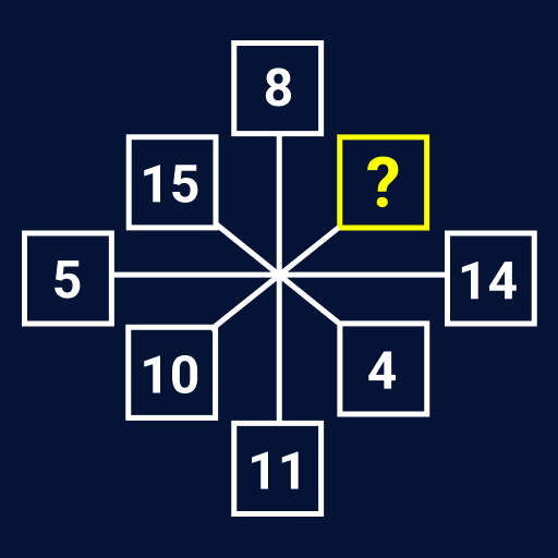 Math riddles: logic math games logo