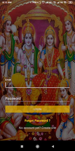 Android application Shri Ram Jap screenshort