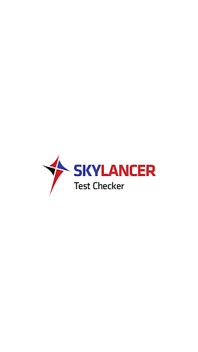 Android application SkyLancer Test Checker screenshort