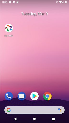 EBI Notify Screen 3