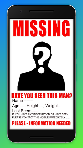 Android application Missing Person - Laapata - Fin screenshort