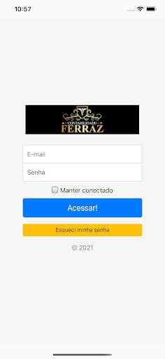 Android application Contabilidade Ferraz screenshort