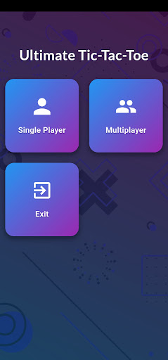 Android application Ultimate Tic-Tac-Toe screenshort