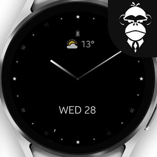 Minimal Black v20 Watch Face Download on Windows