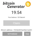 Free BitCoin Generator Screenshot