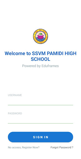 Android application SSVM PAMIDI HS screenshort