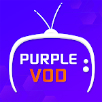 Cover Image of Herunterladen IPTV Purple VOD Player  APK