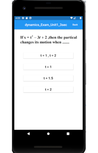 dynamics 3sec unit1 Screen 2