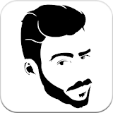 Men Hairstyle Set My Face icon