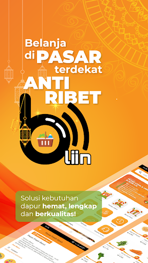 Android application Bliin - Pasar jadi dekat screenshort