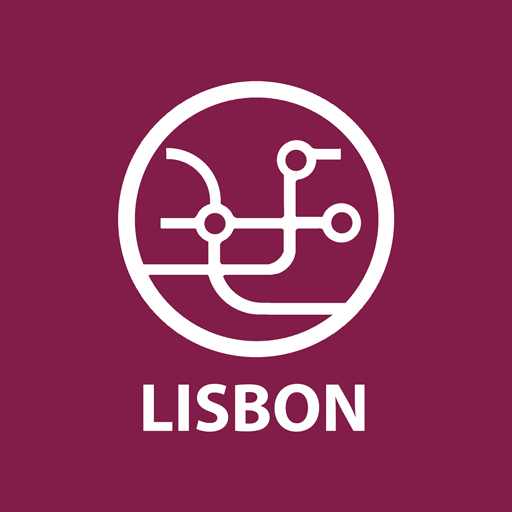 City transport map Lisbon logo