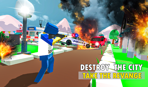 Grand Shooting Battle Pixel Fire Force Free