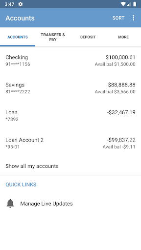 1st Gateway Credit Union Screen 3