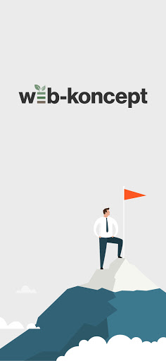 Android application Web-Koncept App screenshort
