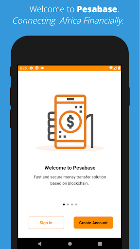 Android application Pesabase screenshort
