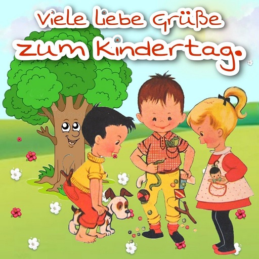 Glückwünsche zum Kindertag Screen 2