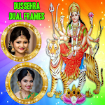 Cover Image of Download Dussehra Dual Photo Frames  APK