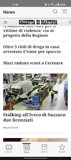 Gazzetta di Mantova Screen 3