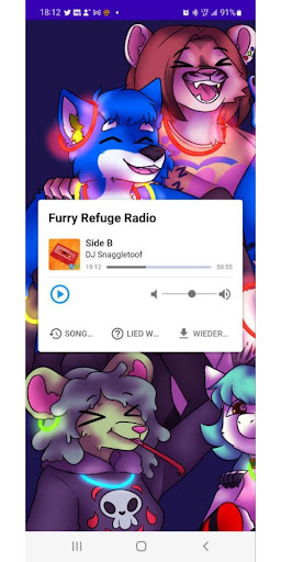 Furry Refuge Radio Screen 3