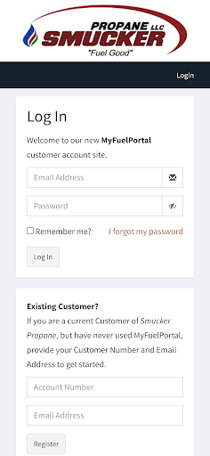 Android application Smucker Propane screenshort