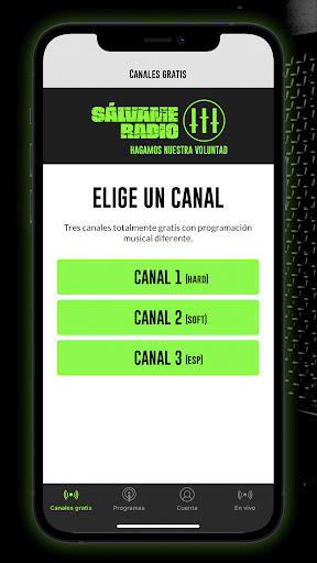 Android application Sálvame Radio screenshort