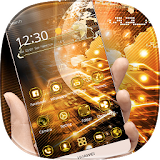 Luxury Gold Technology Theme icon
